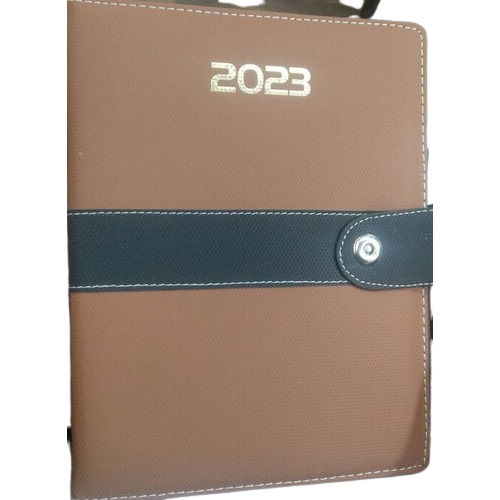 7x9 Inches Leather New Year Diary 2023