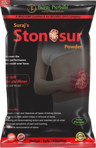 Herbal Medicine Stonosur Powder Remove For Kidney Stone