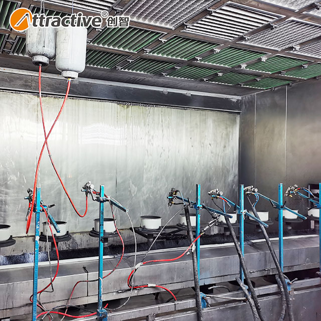 Attractivechina Non-stick Pan Painting Line Pretreatment Equipment Aluminum Pot Coating Line - Color: Customized Design