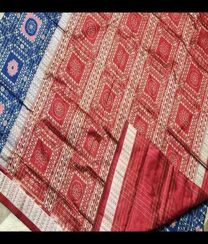 Multicolor Sambalpuri Cotton Double Ikkat Sarees