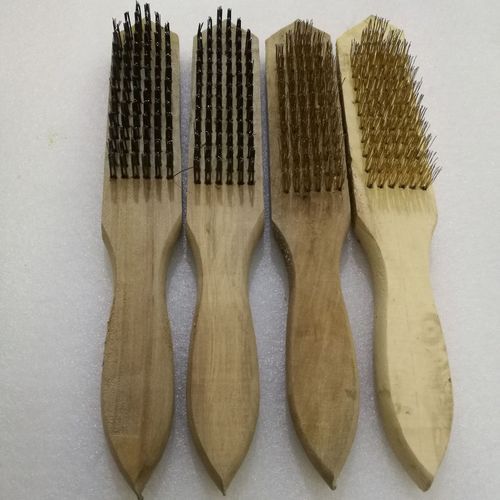 Brown Strip Brass Wire Brush