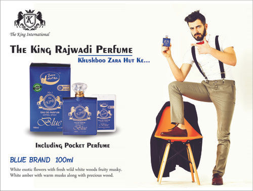 The King Rajwadi Blue Perfume 100ml