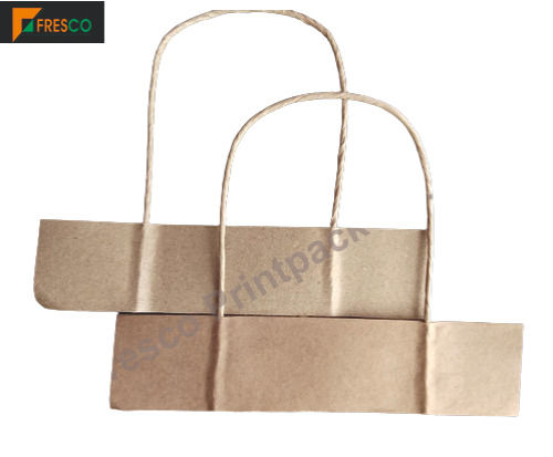Tear Resistant Twisted Brown Paper Handle for Shopping Bag