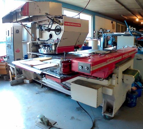 Metalworking Machine Used Cnc Turret Punch Murata Wiedemann Cq 2000