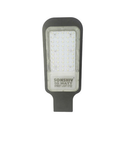 Low Consumption Rectangular 50 Watt Street Light With Cool Day Light