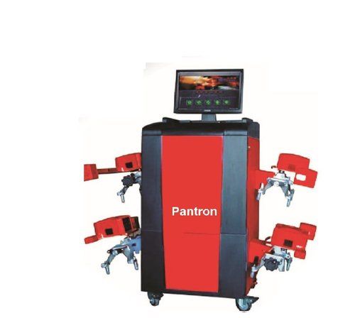 Wheel Alignment Machine - 230V Single Phase A.C, 50 Hz Frequency | Advanced Steering Wheel Program, Automatic Degree Rotation, Unlimited Vehicle Data Bank