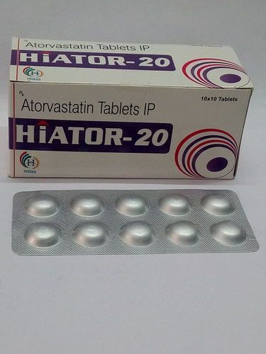 Atorvatatin Tablets IP 20mg