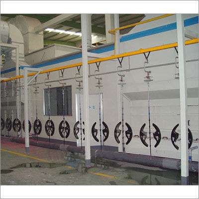 Pu Automatic Painting Line Application: Industrial