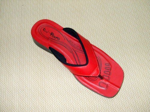 Ladies Synthetic Slippers