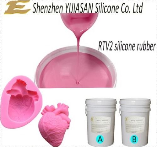 Pink Food Grade Rtv Liquid Silicone Rubber For Mould Making