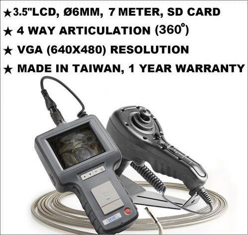 4 Way Articulation VGA Inspection Video Borescope (JFVS-60074)