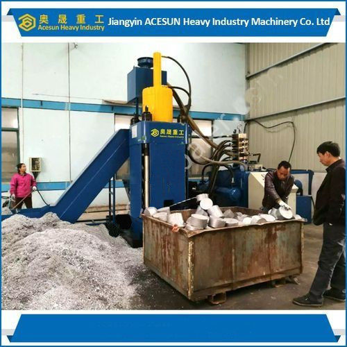 Scrap Briquetting Press Machine Briquette Size: 90~150Mm