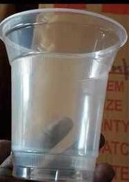 Transparent Biodegradable Juice Cup