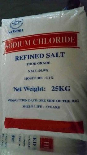 Premium Quality Refined Salt Packaging: 25 Kg