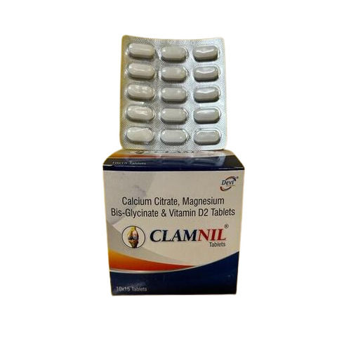 Calcium Citrate Magnesium Bis-Glysinate Vitamin D2 Tablets