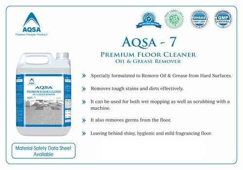 Liquid Premium Floor Cleaner Oil And Grease Remover Aqsa 7