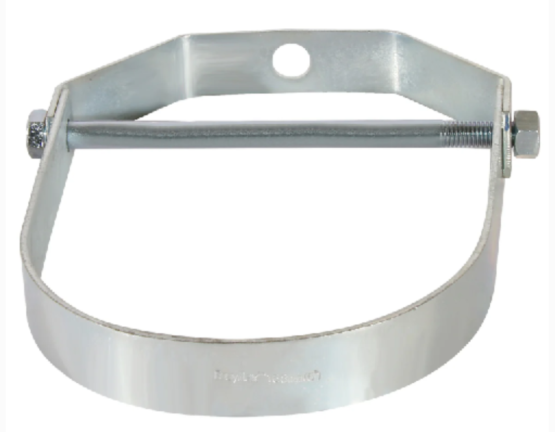 Heavy Duty Clevis Hanger Clamp - Color: Black