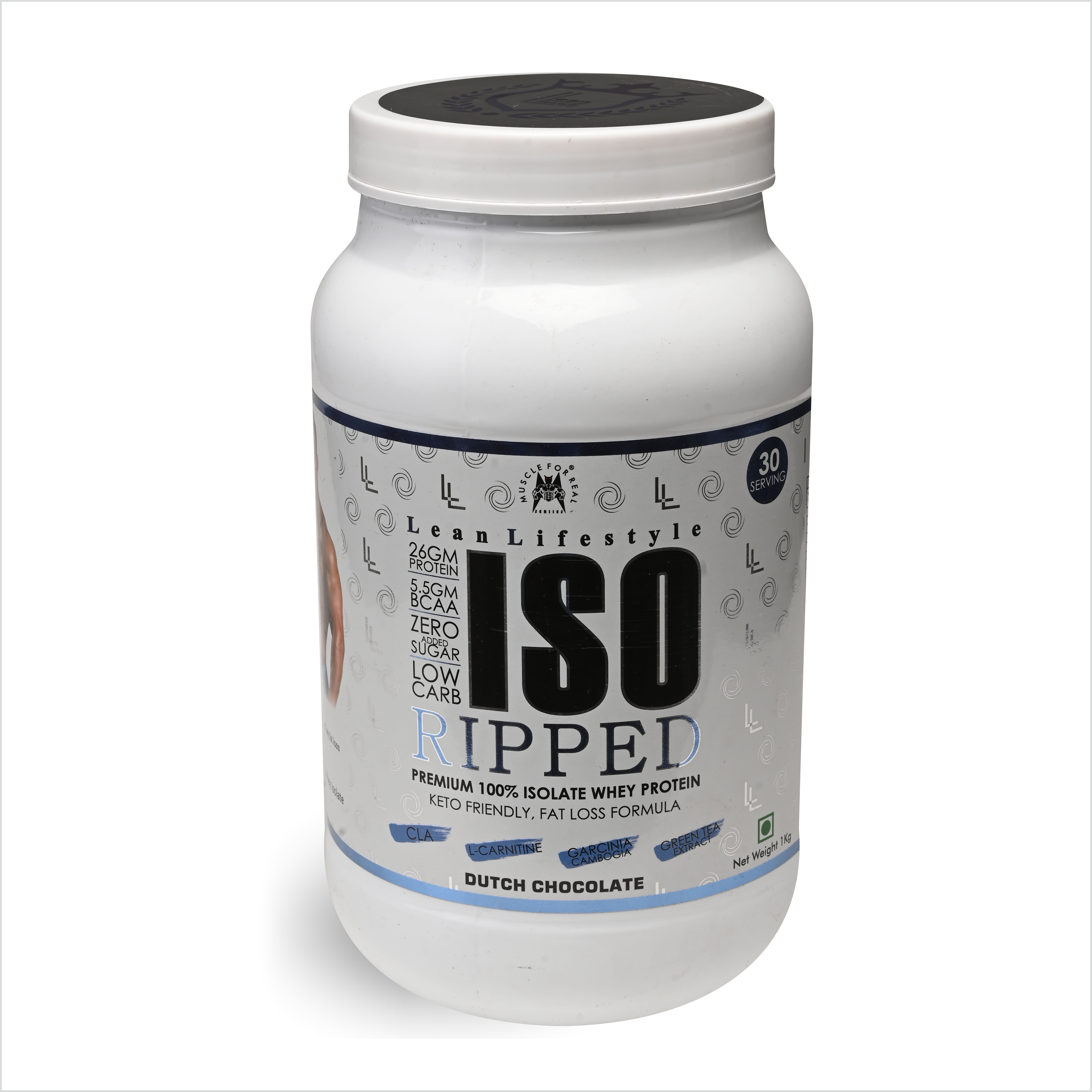 Whey Isolate Protein Powder - 70 Servings, 2.27 kg | Pure Vanilla Ice Cream Flavor, Energy Booster, Gluten Free, 99% Purity