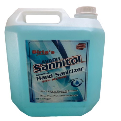 Hand Sanitizer 5 Liter Pack - Color: Blue