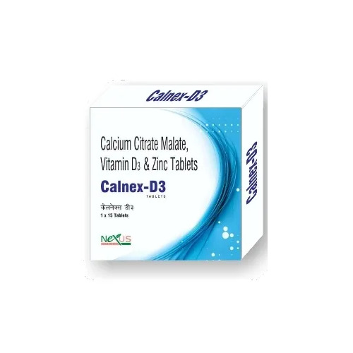 Calcium Malate Vitamin D3 & Zinc Tablet - Drug Type: Health Supplements