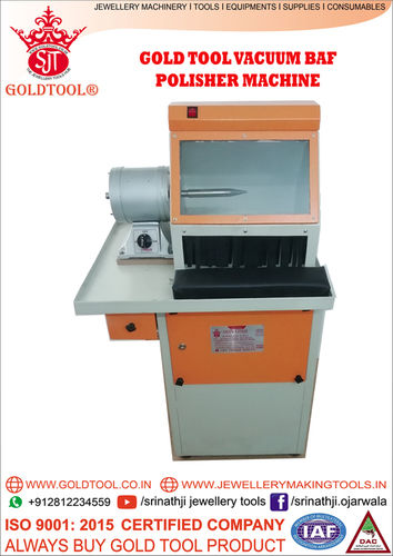 Gold Tool Vacuum Buff Polisher Machine