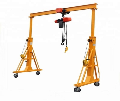 Electric Trackless Mobile Gantry Crane - Steel Structure, 6x8x3 Meter Size, Yellow or Customized Color | 0.5-20 Ton Lifting Capacity, Remote Control, Strong Mobility, Safe Operation