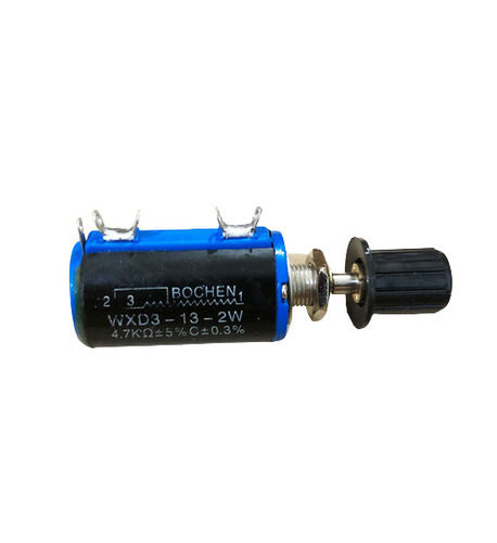 Black External Multiturn Potentiometer For Ac Drive