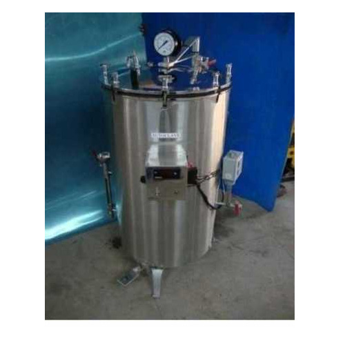 Fully Ss Automatic Autoclave - Color: Silver Tone