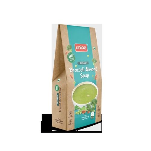 Natural Instant Jain Broccoli Almond Soup Mix Powder, 100gm