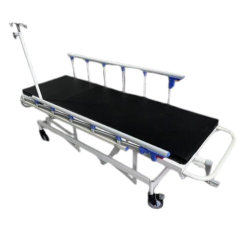 Stainless Steel Hospital Stretcher - Color: White