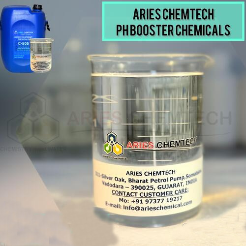 pH Booster - Liquid Formulation for RO, DM, Medium and High Pressure Boilers | Industrial Grade Alkali Builder for Acidic Mediums