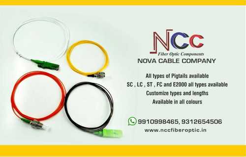 Optical Fiber Pigtails  Application: Telecommunication