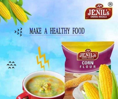 Yellow Packed Corn Flour Powder