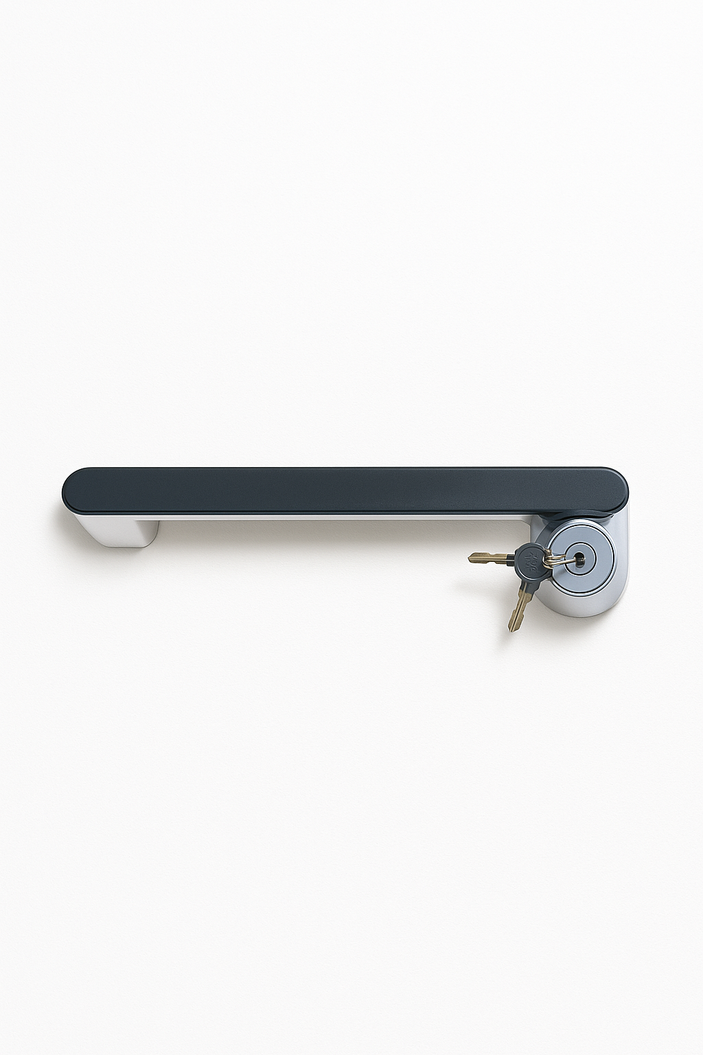 Abs Plastic Handle With Integrated Lock - Application: Door