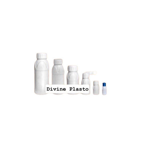 White Color Lotus Shape Plastic Bottles Capacity: 1 Ltr To 30 Ml Liter/Day