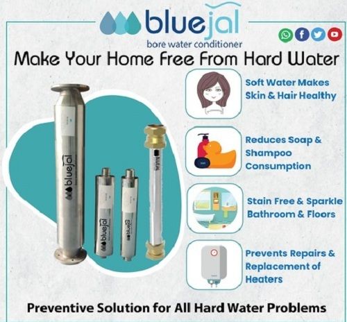 Bluejal Bore Water Conditioner Installation Type: Wall Mounted