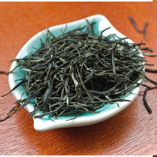 Caffeine Free Plain and Dried Green Tea Leaves - Tea Cut