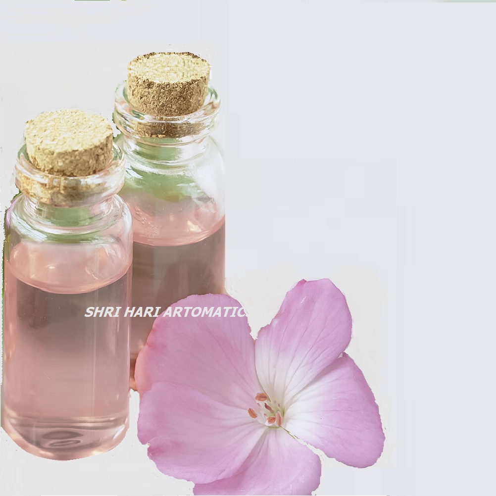 Geranium Essential Oil For Aromatherapy, 100% Pure And Organic, Packaging Size : 250 Ml Raw Material: Leaves