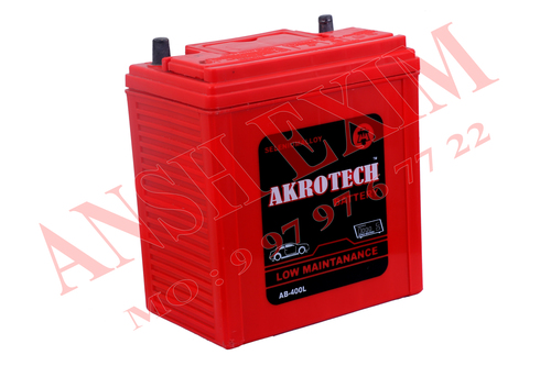 हाई बैकअप के साथ व्हाइट Akrotech बैटरी