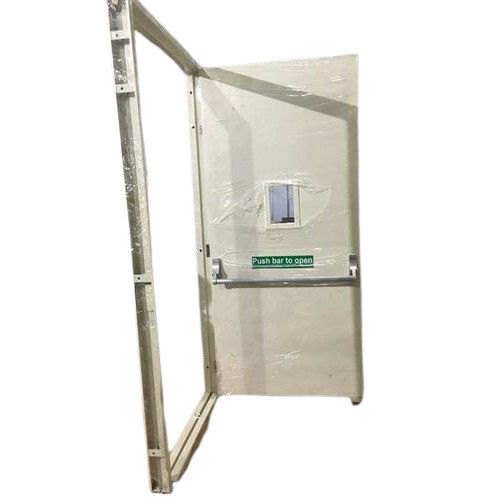 Galvanized Steel Powder Coated Metal Fire Door