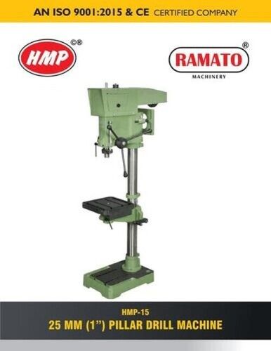 HMP 15 25MM Square Pillar Drilling Machine with Drilling Capacity of 25 mm