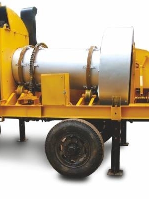 Trolley Mounted Heavy Duty Hot Mix Plant DM 45/DM50/DM60 For Construction