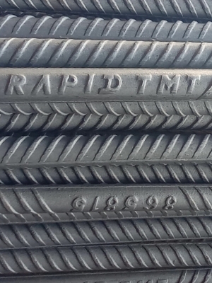 Corrosion Resistant High Strength Rathi Shaktiman Excel 550D Tmt Bars For Construction Length: 12  Meter (M)