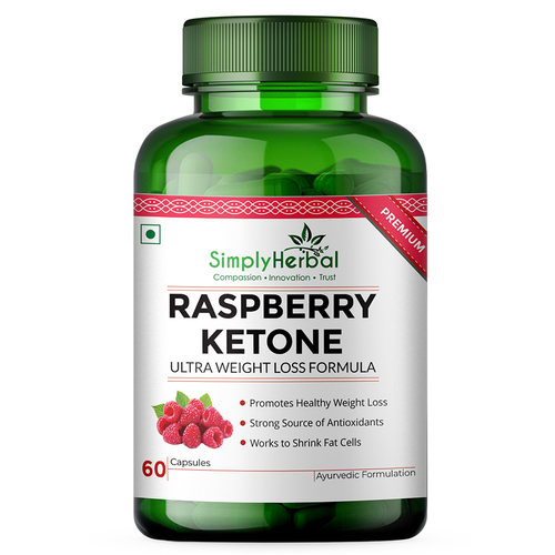 Raspberry Ketone Capsules Promotes Healthy Weight Loss And Strong Source Of Antioxidants - Shelf Life: 1 Years