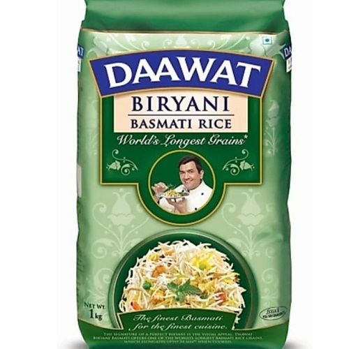 Hygienically Packed Rich Flavour And Taste Daawat Biryani Basmati Rice (1 Kg)