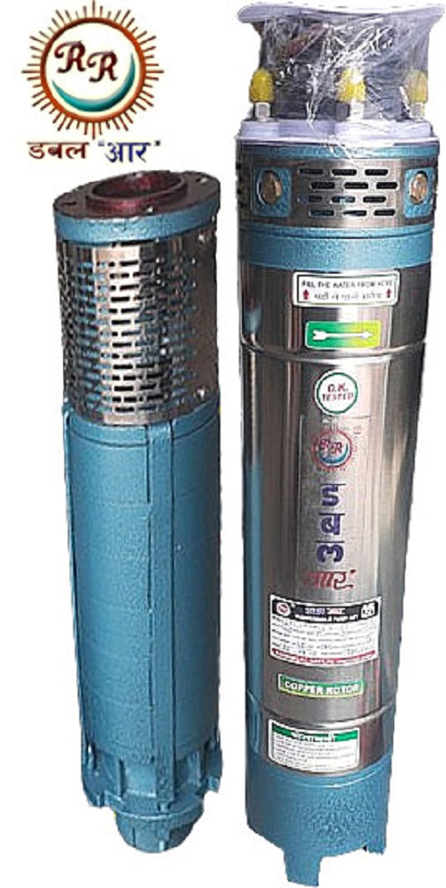 Submersible Pump - Single-Stage, Less Than 1 HP | Multi-Color Mild Steel, Ideal for Fountains and Coolers