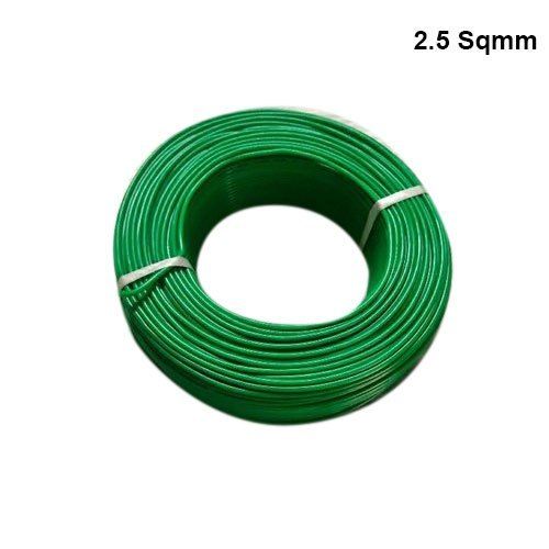 Copper Highly Economical Mechanical Electrical Submersible Cable(Green) Application: Construction