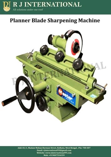 Semi Automatic Blade Sharpening Machine With 1 Year Of Warranty Dimension(L*W*H): 16*16*12 Inch (In)