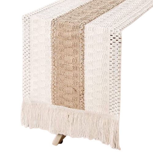 Light Brown  Customised Table Runners, House Decorative Items,For Attractive Table.