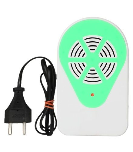 Fedus Water Tank Overflow Alarm Siren With Voice Sound, Wired Sensor Water Alarm Bell White/Green Dimension(L*W*H): 10X7X4  Centimeter (Cm)